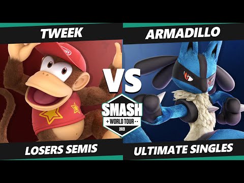 SWT NA Northeast Losers Semis - Tweek (Diddy) Vs. Armadillo (Lucario) SSBU Ultimate Tournament