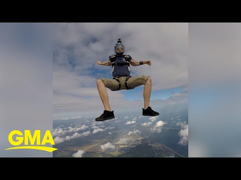 This Guy Survived A Skydiving Accident And Wants To Fly Again