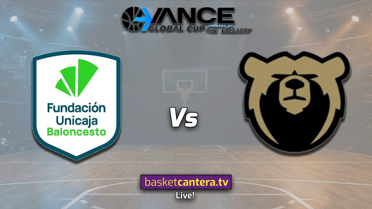 UNICAJA MALAGA vs ORANGEVILLE ACADEMY (Canadá).- AVANCE Gobal Cup Tournament 2026