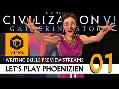 Preview Live Let's Play: Gathering Storm - Phönizier (01) | Civilization VI