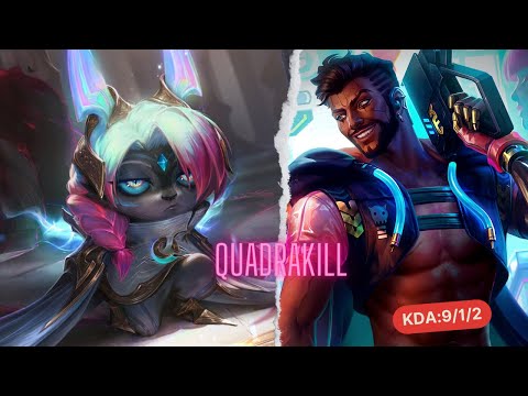 9/1/2| Builds and runes to counter it | Fast win Quadrakill surrender | Vex vs Akshan top 62 |