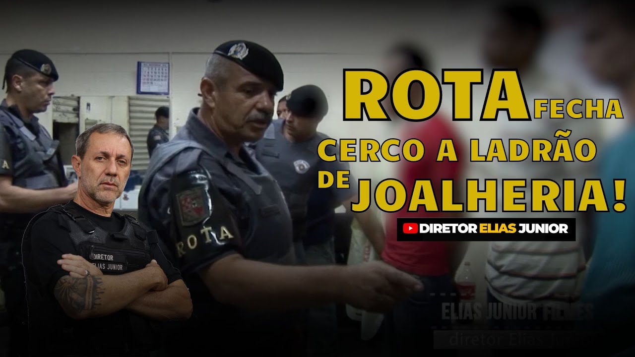 R0UB0 em Joalheria Plaza Sul - Diretor Elias Junior