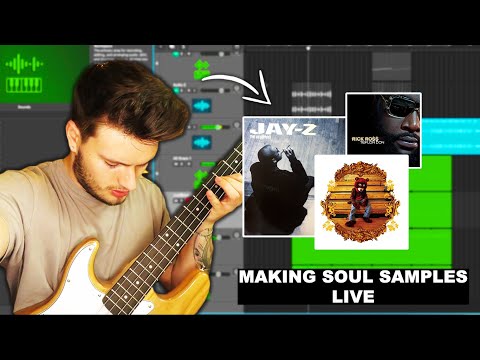 Making Soul Samples From Scratch (LIVE)