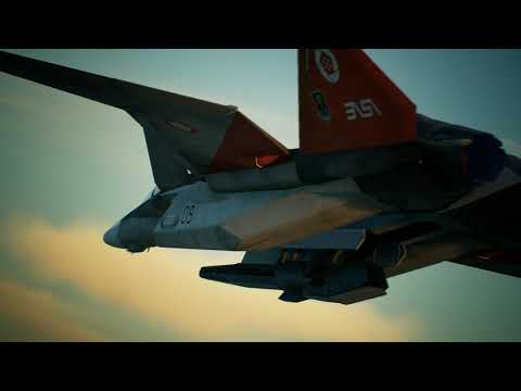 ACE COMBAT 7  SKIES UNKNOWN-ADF-01  Falken VS X-02S Strike Wyvern