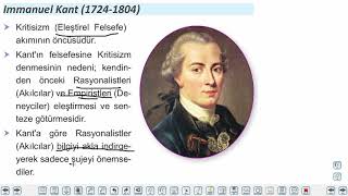 Eğitim Vadisi 11.Sınıf Felsefe 9.Föy 18.Yüzyıl - 19.Yüzyıl Felsefesi Konu Anlatım Videoları