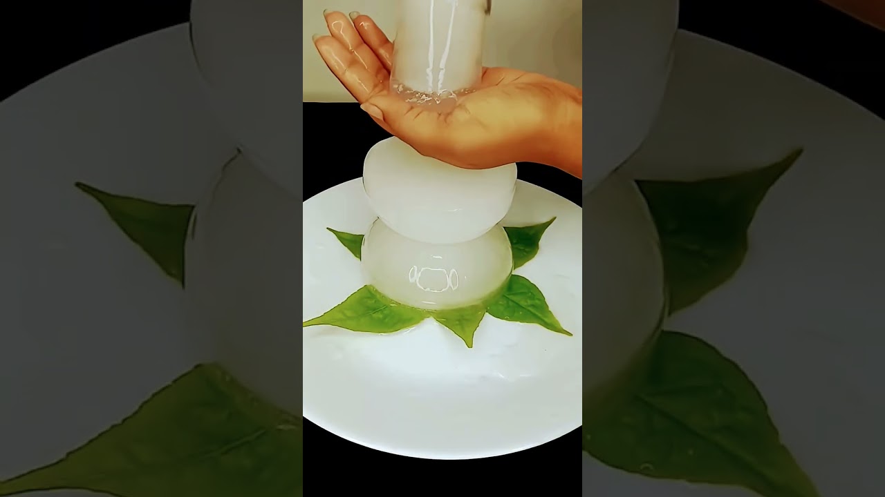 Ice Shivling |How to make shivling at home #shorts #iceshivling