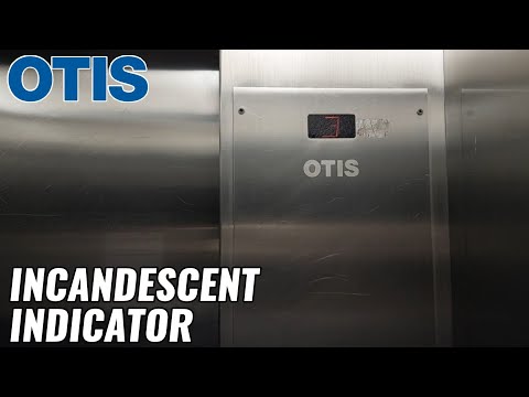 Rare Indicator! 1980s OTIS Modelinho (Lexan) Traction Elevator - W 7th St. - GO, BR