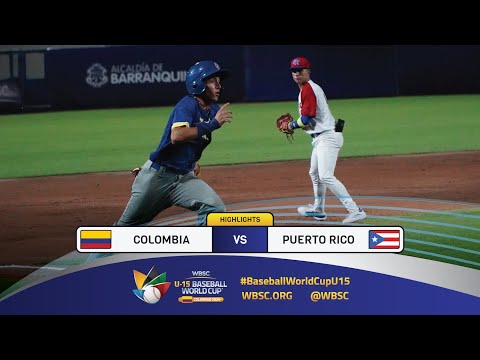 Highlights | Game 11 Colombia vs Puerto Rico | 2024 WBSC U-15 Baseball World Cup