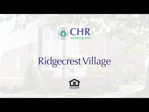 CHR Ridgecrest Village Apartments Tour