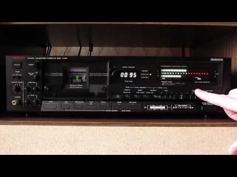 Luxman K-109 - Very Rare Cassete Deck. Video #1