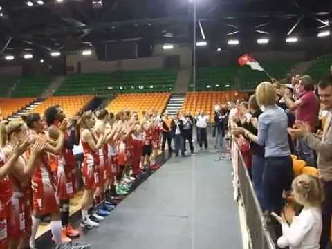 Kosárlabda MK-döntő: DVTK - Sopron II. - Diósgyőri ünneplés Győrben