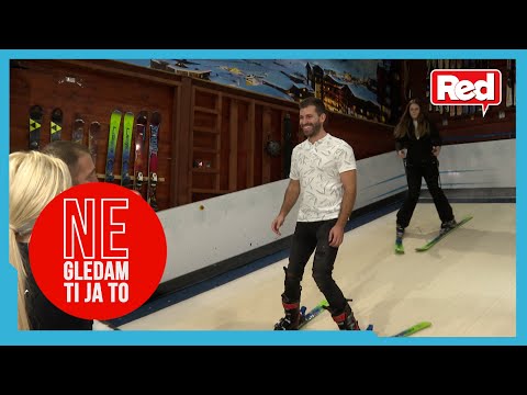 Sanja i Savin u poseti Skitrack-u na Adi Ciganliji - Ne Gledam Ti Ja To - 11.12.2023 - Red TV
