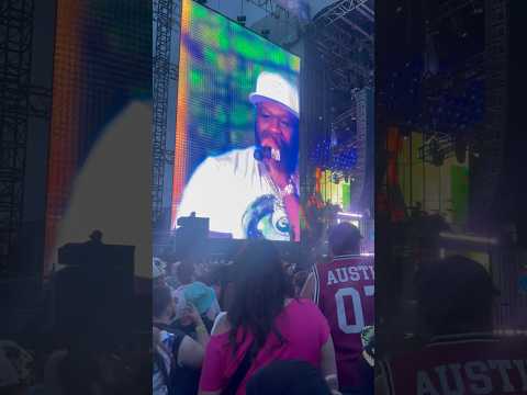 50 Cent Performs Woo Dedicated To Pop Smoke #50cent #popsmoke #concert #vegas #tribute