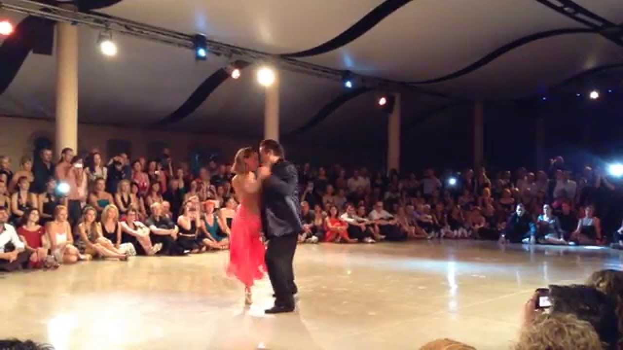 Mariano Chicho Frumboli y Juana Sepulveda en el Mallorca Tango Festival 2014