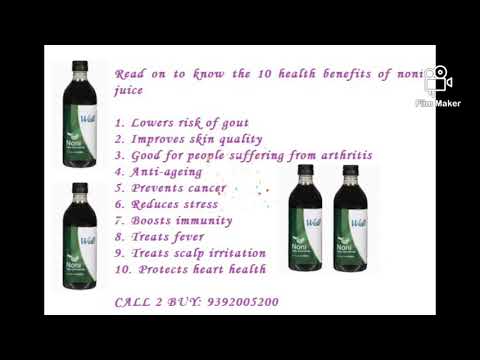 NONI JUICE BENEFITS
