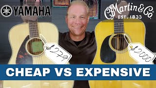 Video thumbnail for $279 vs $2000 Guitar // Cheap vs Expensive // Yamaha FG820 vs Martin D28 // Is it worth it? by This Guitar Channel