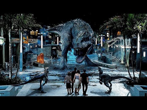 Raptors vs Indominus Rex - Final Battle Scene - Jurassic World (2015) | Movie CLIP 4K