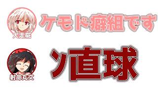椛「癖組改め、ケモド癖組です」文「ﾝ直球」【ふたセリフ】