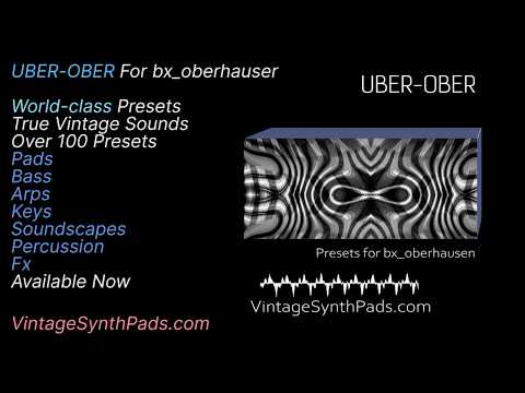 UBER-OBER For bx oberhauser Vintage SEM Sounds - Best Synth Presets