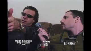 ELP's Keith Emerson talks W Eric & Evan Blair 1997