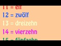 Das deutsche Zahlenlied 11 - 20 (German Numbers Song 11 - 20) - Learn German easily