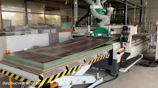 HỆ THỐNG NẠP PHÔI, ĐẨY PHÔI MÁY NESTING HOLZTEK | PRO-R1V9F