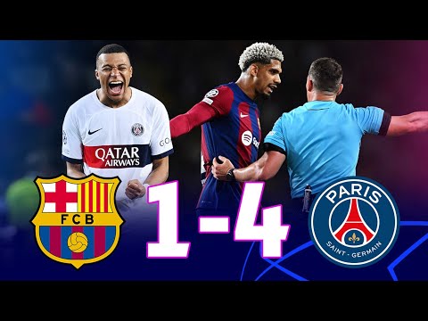 Barcelona vs PSG [1-4], UEFA Champions League Quarter-Final, 2nd Leg - MATCH REVIEW