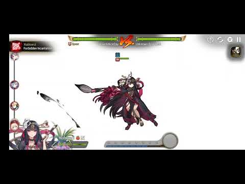 Epic Seven arena. Nahkwol showcase with soul burn against Summer Luluca & Angel of light