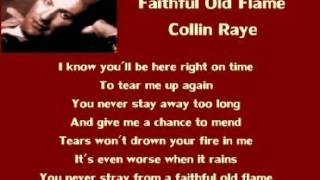 Collin Raye - Faithful Old Flame ( + lyrics 1991)