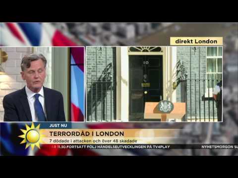 "Historiskt har London en viss vana vid terrorattacker" - Nyhetsmorgon (TV4)