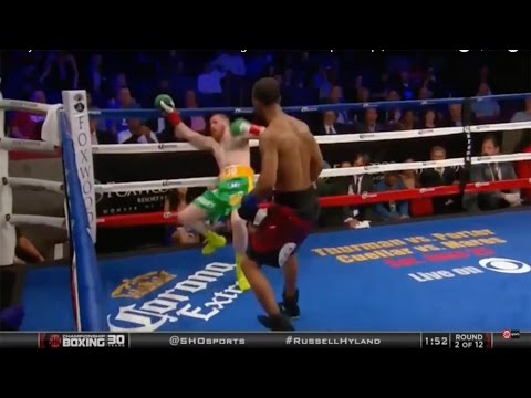 Sho: Gary Russell jr vs Patrick Hyland FULL FIGHT | Calls out Champion Featherweights (REVIEW)