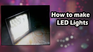 How to make LED Lights for Beginners | DIY LED Lights | Design Multitps