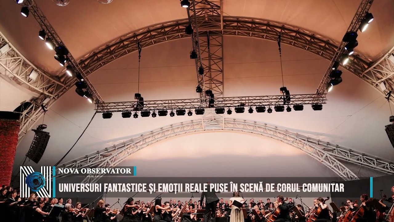 Universuri fantastice și emoții reale puse în scenă de Corul comunitar