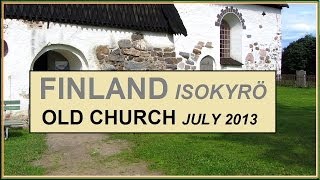 preview picture of video 'Isokyrö Old Church / Finland 1/7/2013 . + Photos.'