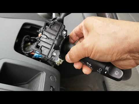 2007 Saturn Ion turn signals switch replacement