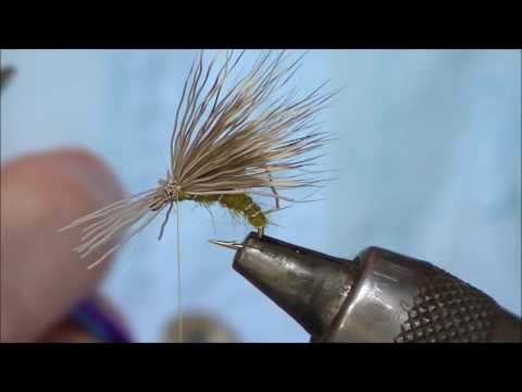 Tying the Half hog olive pattern video