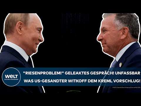 Video Thumbnail: PUTINS KRIEG: "Riesenproblem!" Geleaktes Gespräch! Unfassbar! Was Witkoff dem Kreml vorschlug!