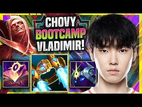 CHOVY CRAZY VLADIMIR IN EUW WORLDS BOOTCAMP! - HLE Chovy Plays Vladimir MID vs Zoe!