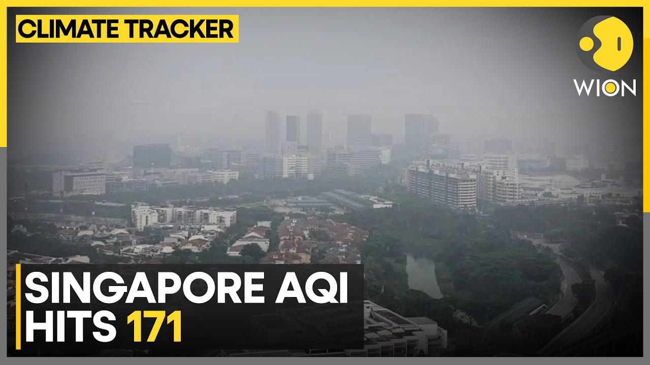 Singapore AQI Hits 171 As Indonesian Wildfire Rage | WION News