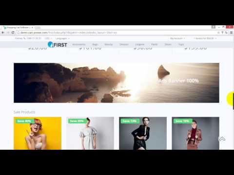 CS-Cart: First Theme