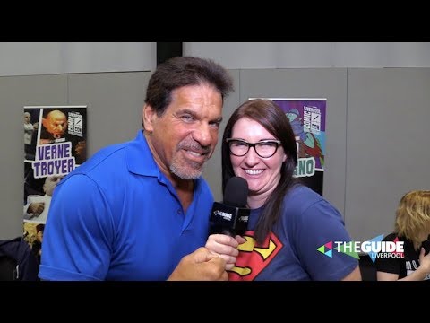 Kate meets Incredible Hulk actor Lou Ferrigno at Liverpool Comic Con  | The Guide Liverpool