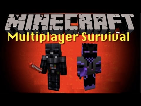 Figci Productions - Minecraft Multiplayer Survival (Non-Canon)l - episode 1 - Slow start and big surprise