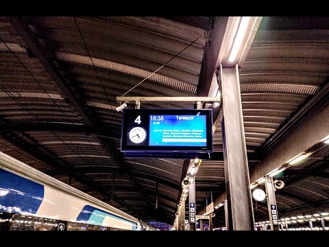 "Odjazd IC Batory z Katowic i Elf (27WEb) Kolei Śląskich"