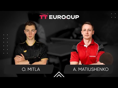 13:40 Oleksii Mitla - Andrii Matiushenko 25.04.2024 TT Euro.Cup Ukraine Star. TABLE 4