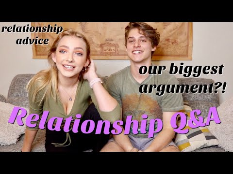 Living Together at 18: Relationship Q&A! | Hannah Blair