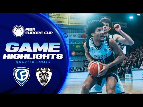 Fribourg Olympic v PAOK mateco | Highlights | FIBA Europe Cup 2024-25