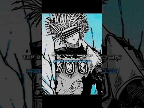 Top 8 Strongest Characters In mashle : magic and muscles #mashlemagicandmuscles