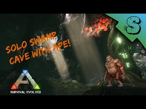 Solo Swamp Cave Raid! | Ark: Survival Evolved [E17]