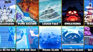 All One Piece Islands In Blox Fruits [2nd &amp; 3rd Sea]