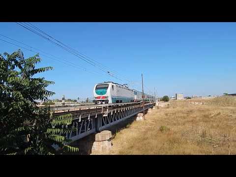 E402B 125 per INV[D445 1009+D445 1010 DEMOLENDI] Reggio Cal. C.le-Bari L., in arrivo a Bari L.!